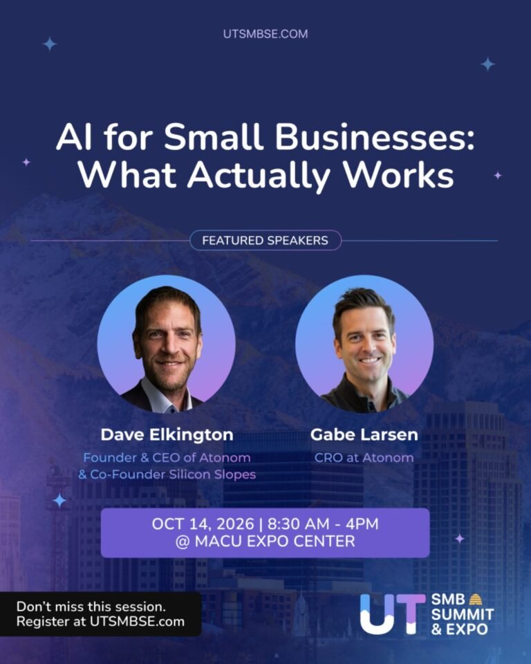 AI for Small Businesses: What Actually Works session poster