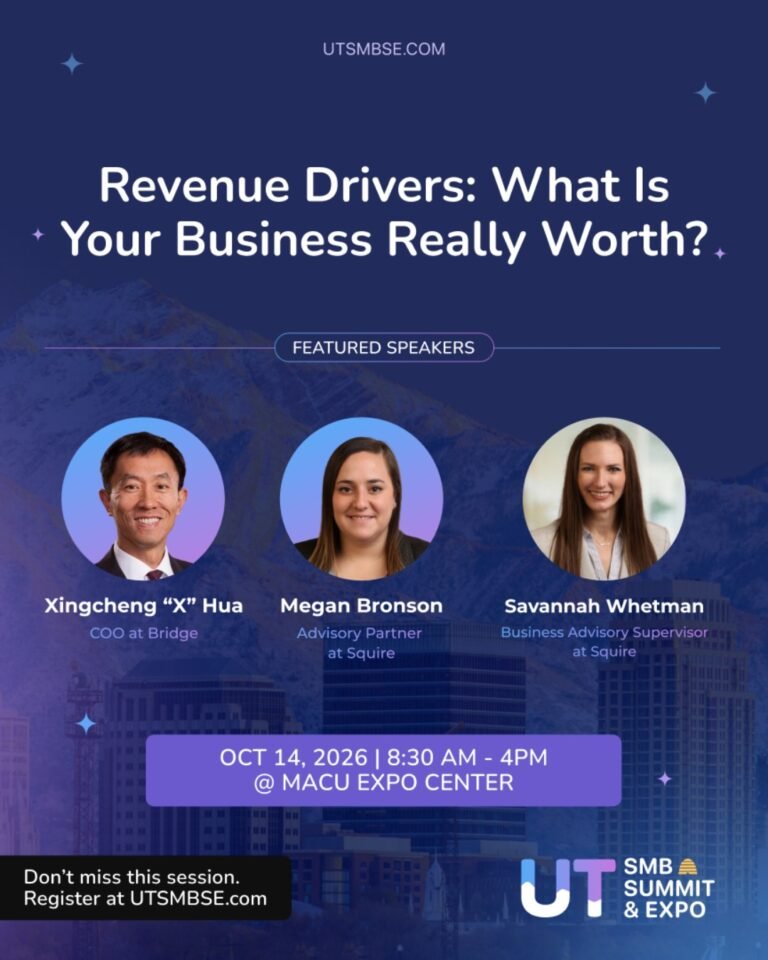 Revenue Drivers: What Is Your Business Really Worth? session poster
