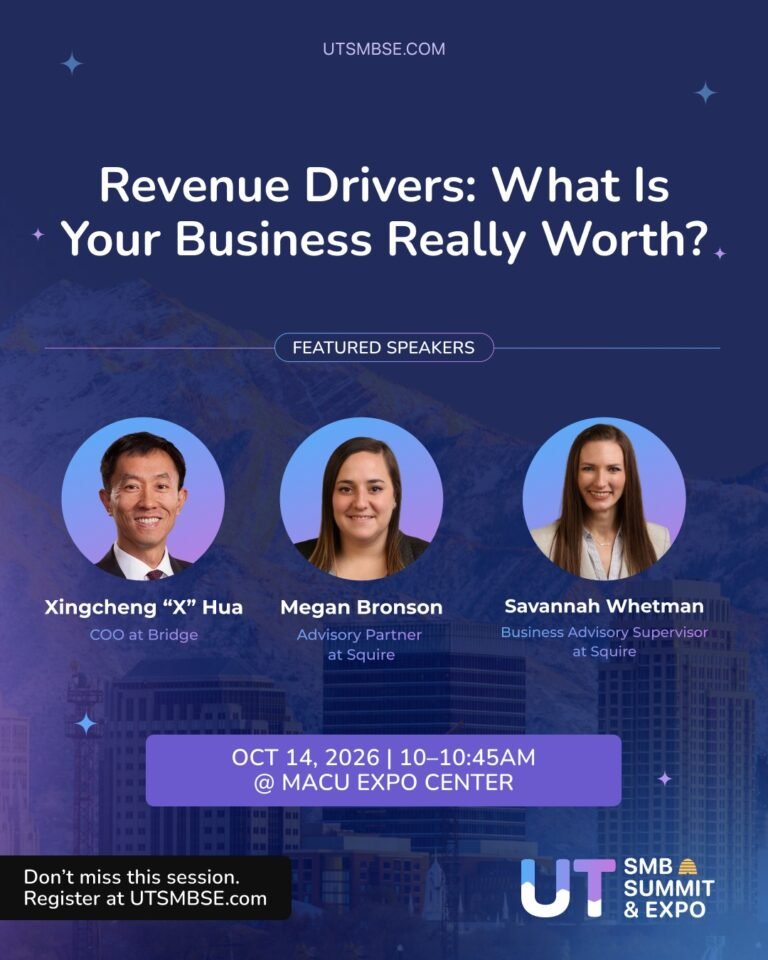 Revenue Drivers: What Is Your Business Really Worth? session poster