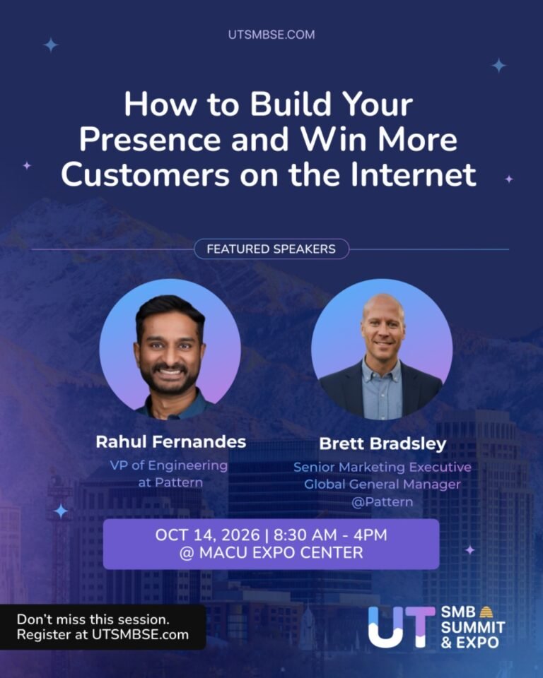 How to Build Your Presence and Win More Customers on the Internet session poster