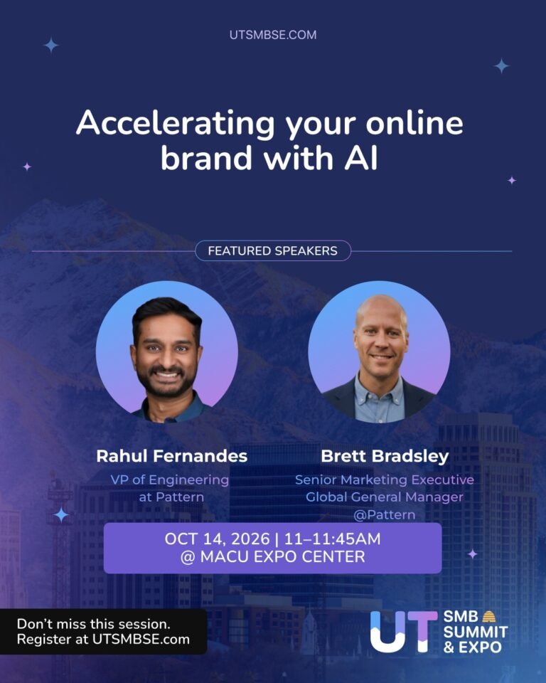 Accelerating Your Online Brand with AI session poster
