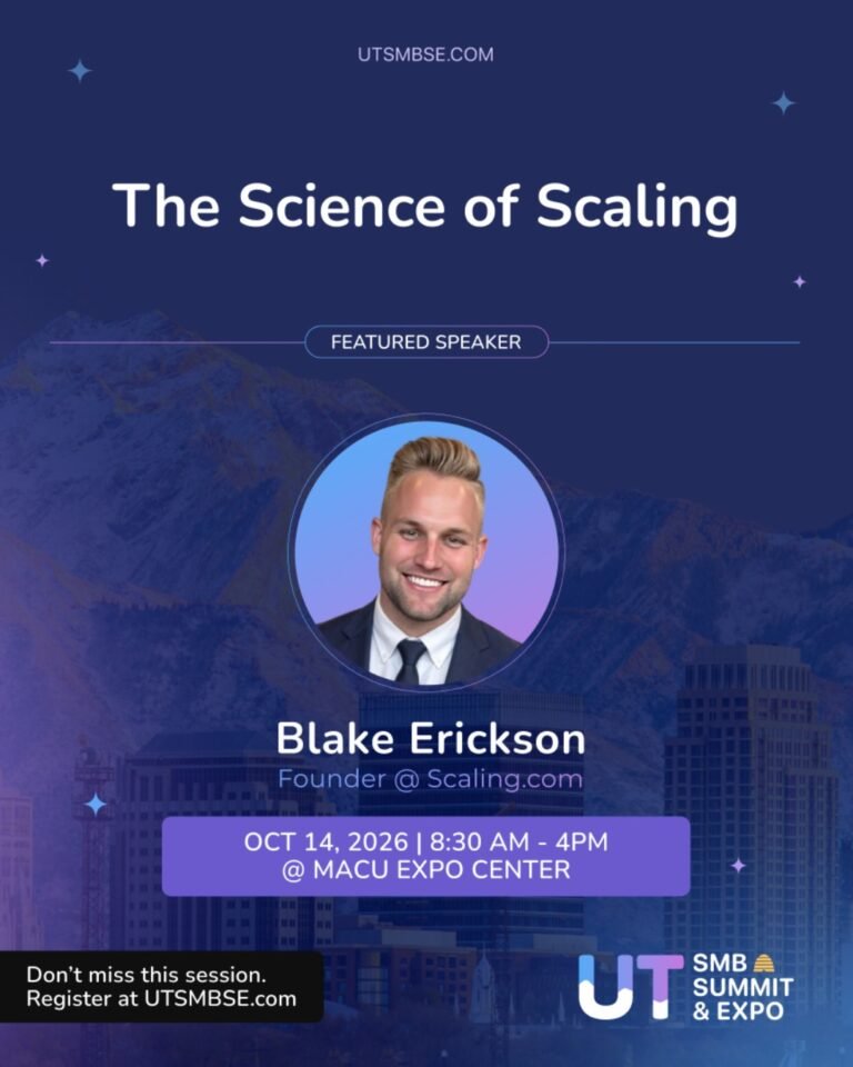 The Science of Scaling session poster