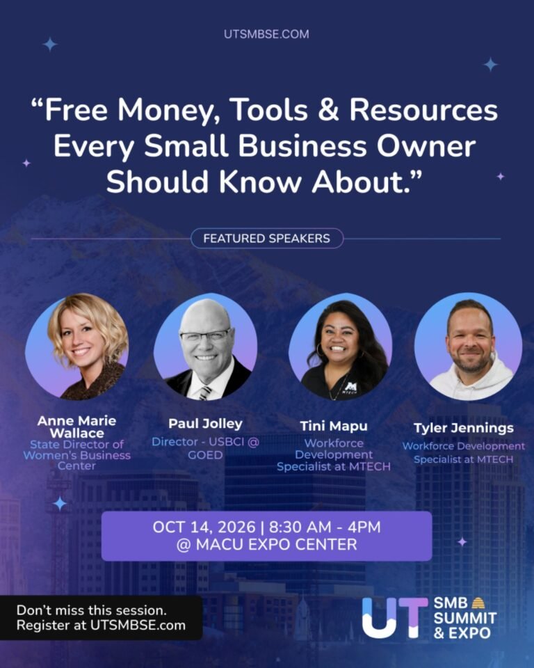Free Money, Tools and Resources Every Small Business Owner Should Know About. session poster