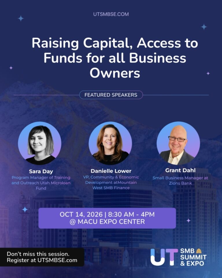 Raising Capital: Access to Funds for All Business Owners session poster