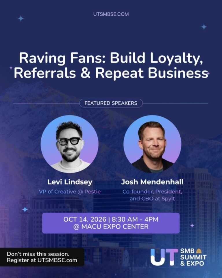 Raving Fans: Build Loyalty, Referrals and Repeat Business session poster