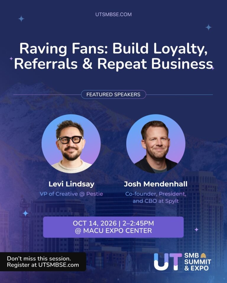 Raving Fans: Build Loyalty, Referrals and Repeat Business session poster